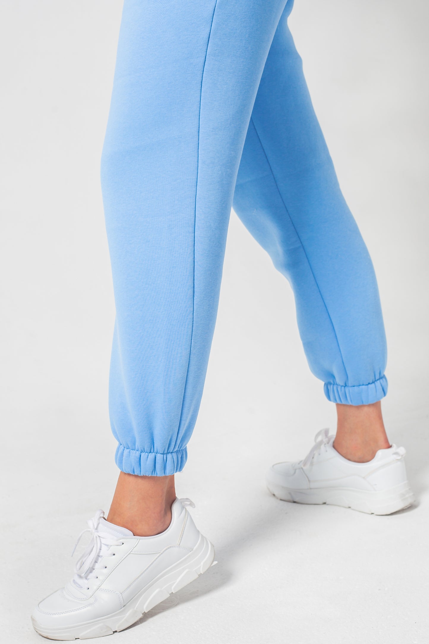 Anzug warm Damen Hoodie+Hose hellblau