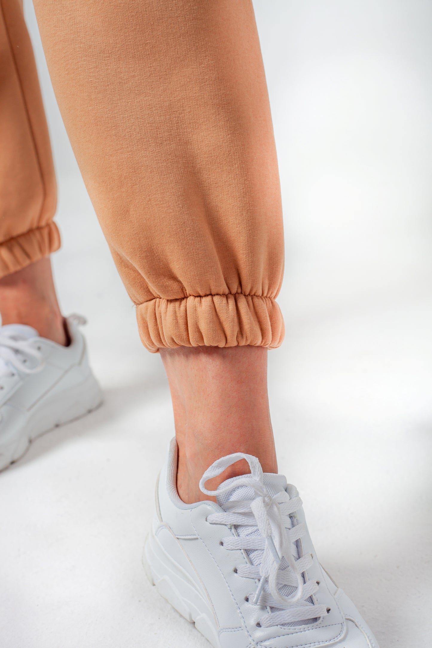 Anzug warm Damen Hoodie+Hose sand