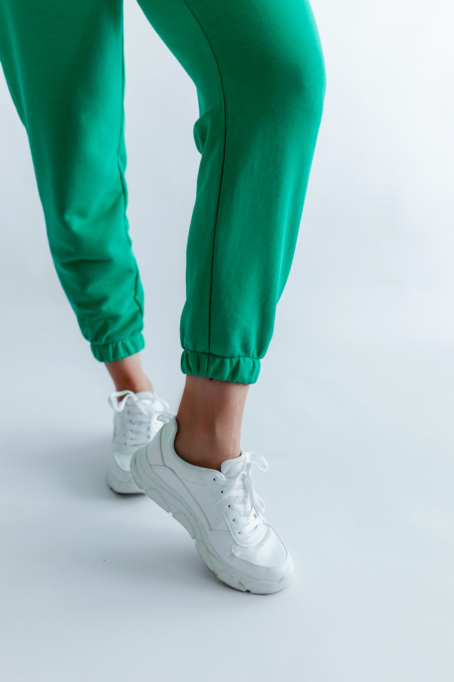 Sportanzug Damen Hoodie+Hose Grün