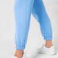 Trainingshose warm Damen hellblau Baumwolle