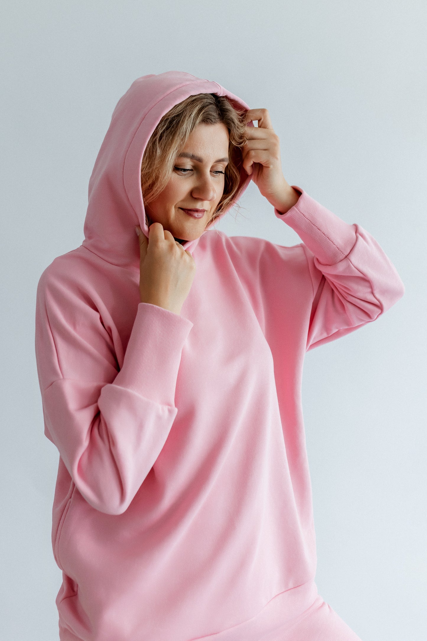 Sportanzug Damen Hoodie+Hose Rose
