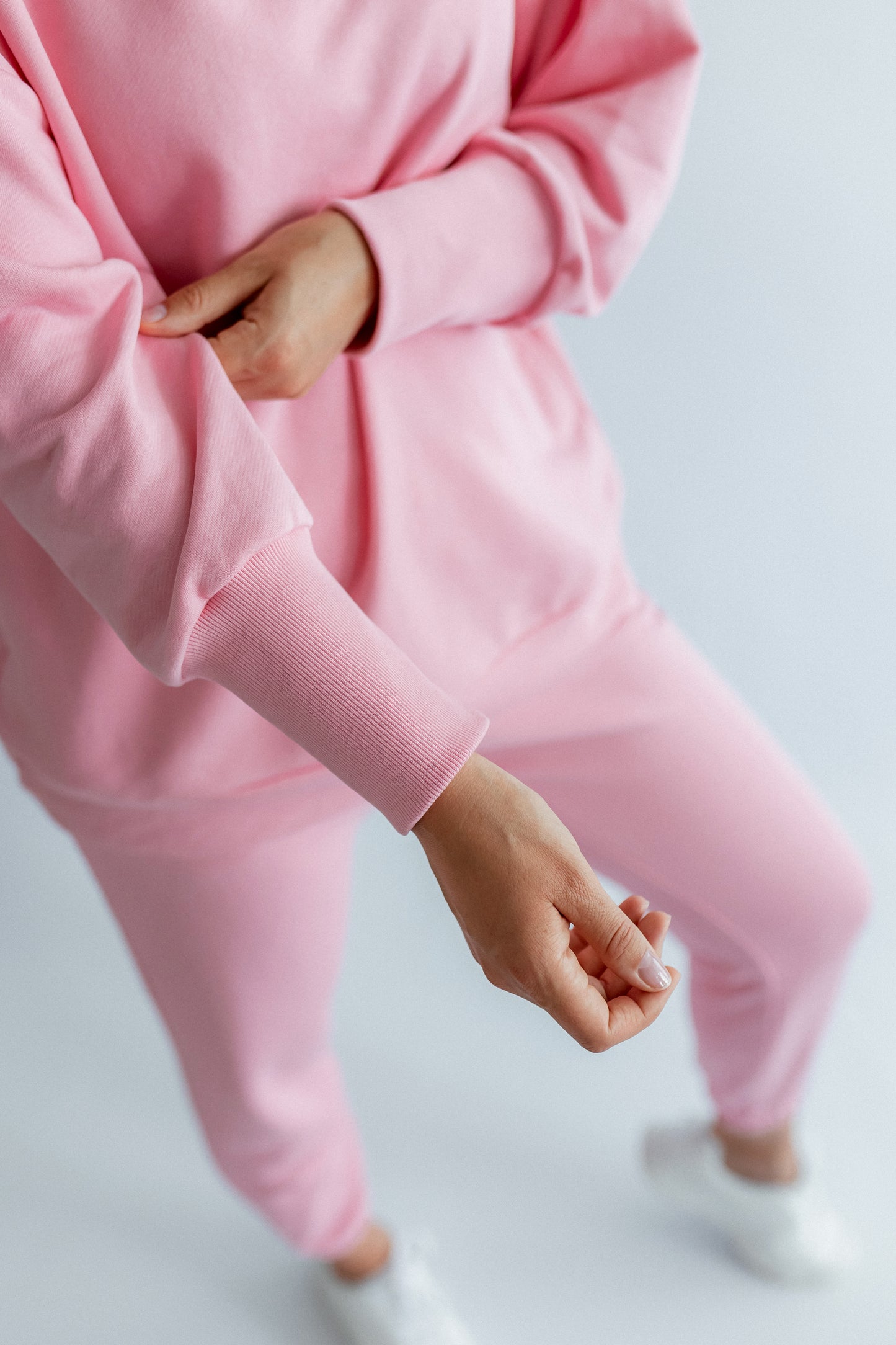 Sportanzug Damen Hoodie+Hose Rose