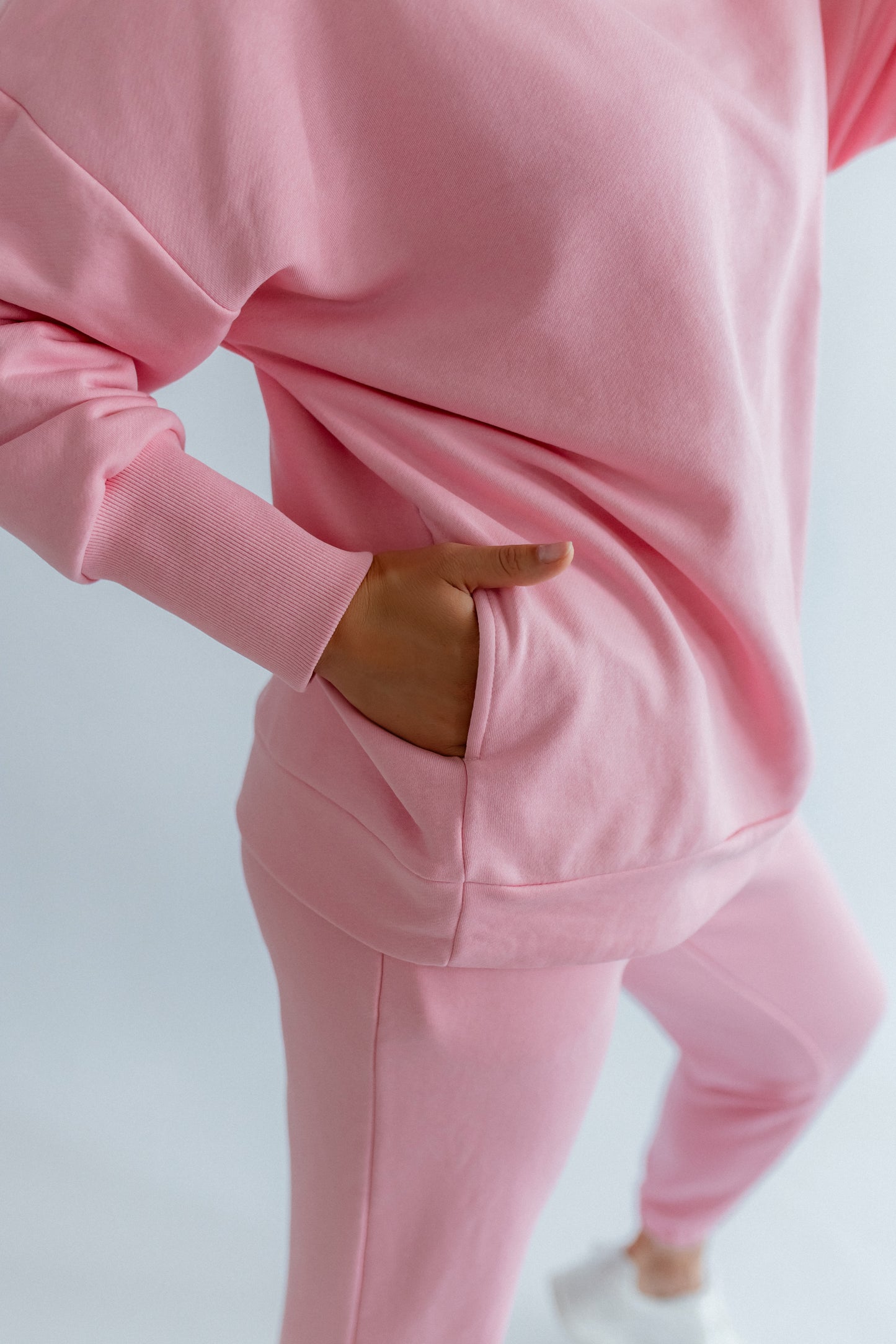 Sportanzug Damen Hoodie+Hose Rose